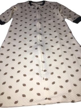 Humble Bebe Football Swaddle Baby Blanket Size Large 12–18M Soft Infant Wrap